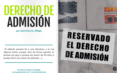 Derecho de admisión en discotecas