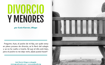 Divorcio y menores