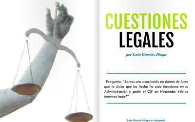 Cuestiones legales para asociaciones sin ánimo de lucro